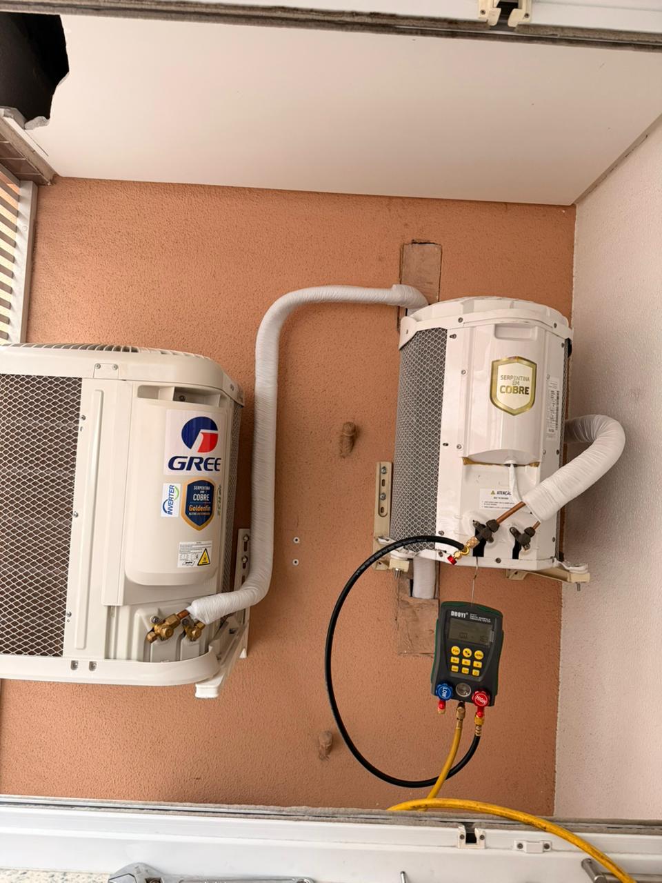 Resultado final em ambiente climatizado